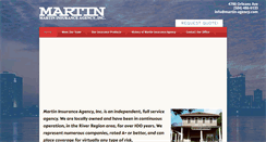 Desktop Screenshot of martin-agency.com